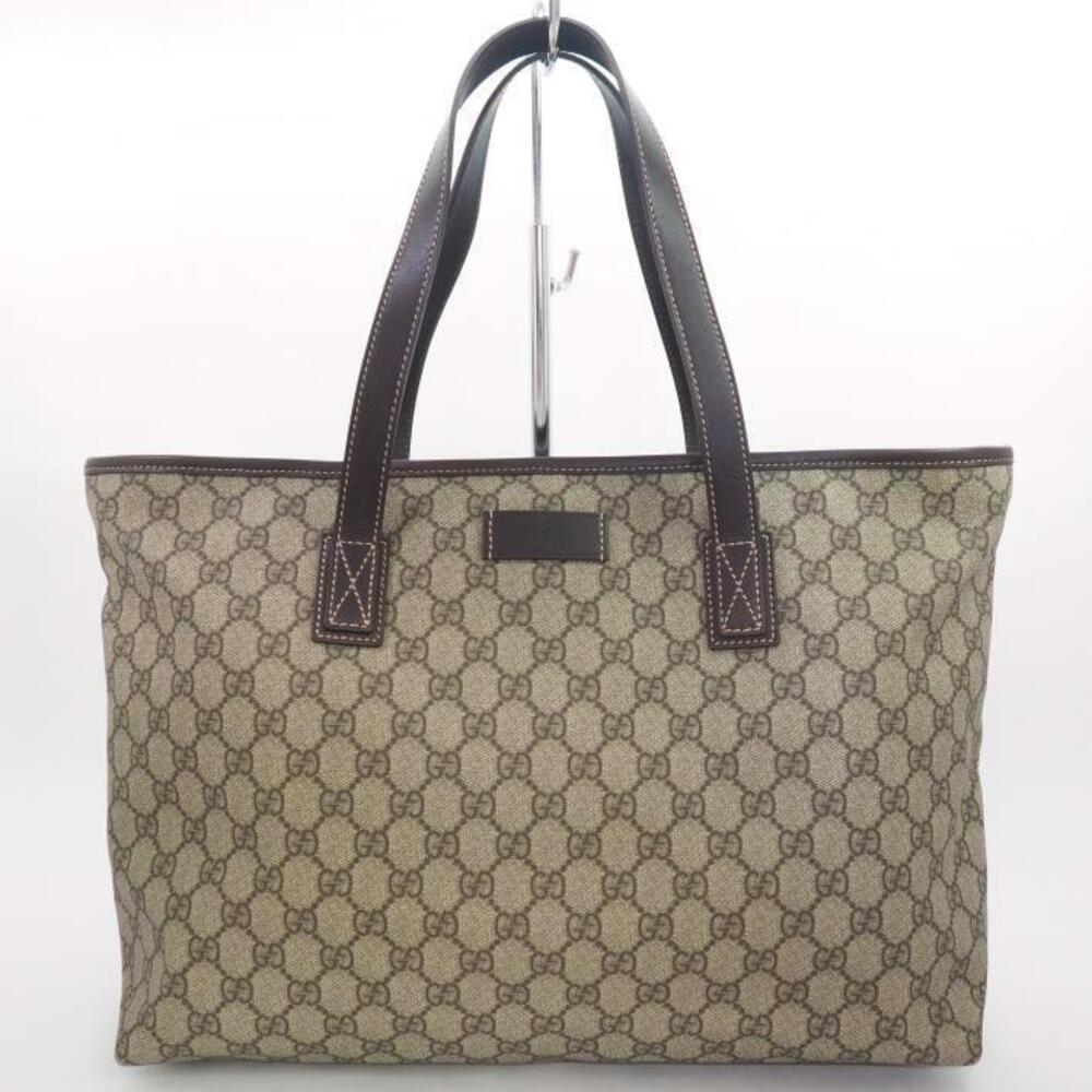 Gucci GG pattern tote Shoulder bag Brown